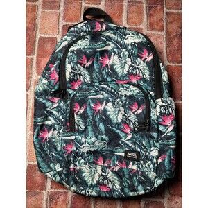 Vans Backpack Book Bag Floral